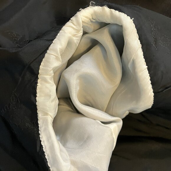 Brioni Harry Rosen Black Plaid Check Sports Coat Blazer Wool Mens 40 R Flawed - Picture 5 of 14